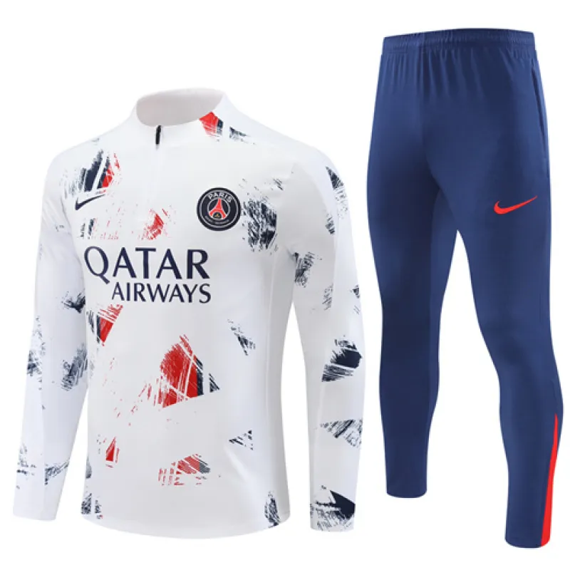 Ropa deportiva para niños de Paris Saint-Germain 2024/25 - Blanco