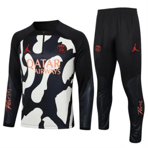 Paris Saint-Germain children's sportswear 2024/25 - Black