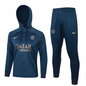 Paris Saint-Germain children's hooded sportswear 2024/25 - Blue