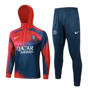 Paris Saint-Germain children's hooded sportswear 2024/25 - Blue
