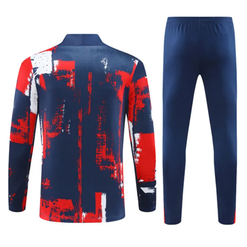 Ropa deportiva estampada para niños de Paris Saint-Germain 2024/25 - Rojo