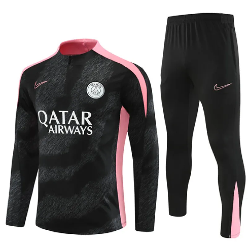 Paris Saint-Germain children's sportswear 2024/25 - Black