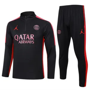 Paris Saint-Germain children's sportswear 2024/25 - Black