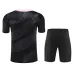 Paris Saint-Germain training jersey + shorts 2024/25 - Black