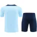 Maglia d'allenamento + pantaloncini di Paris Saint-Germain 2024/25 - Blu