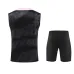 Conjunto de pantalones cortos y chaleco de Paris Saint-Germain 2024/25 - Negro