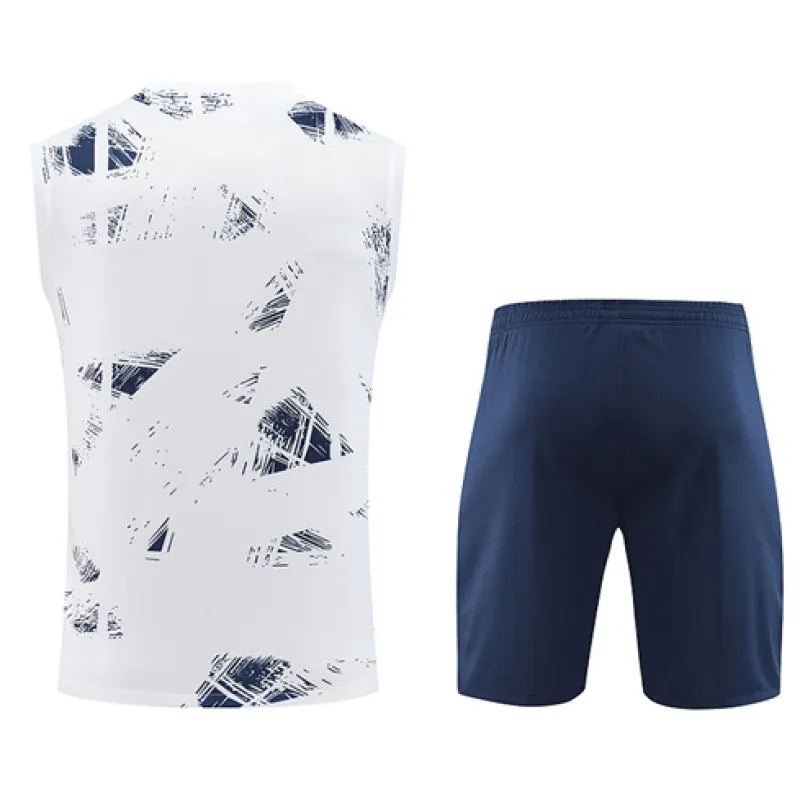 Paris Saint-Germain shorts and vest set 2024/25 - White