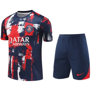 Paris Saint-Germain training jersey + shorts 2024/25 - Blue