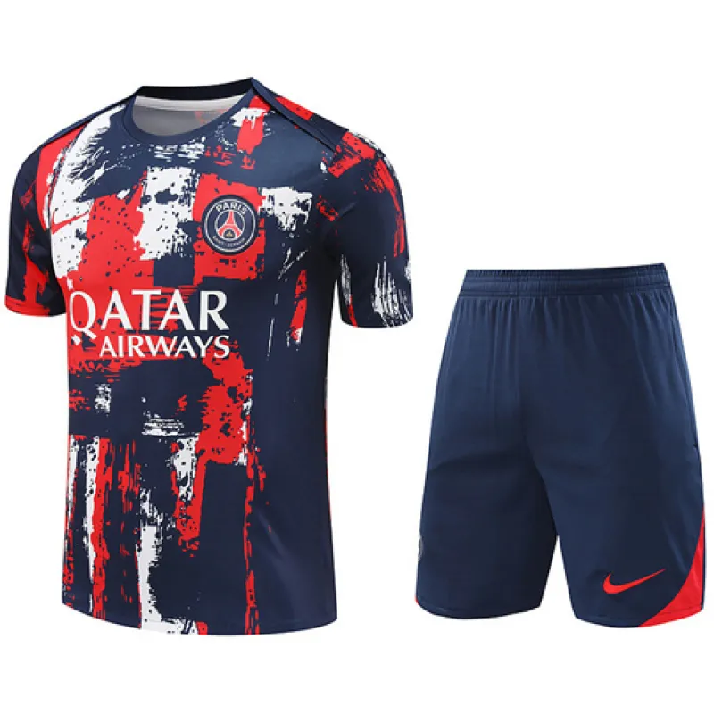 Paris Saint-Germain training jersey + shorts 2024/25 - Blue