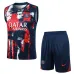 Conjunto de pantalones cortos y chaleco de Paris Saint-Germain 2024/25 - Azul