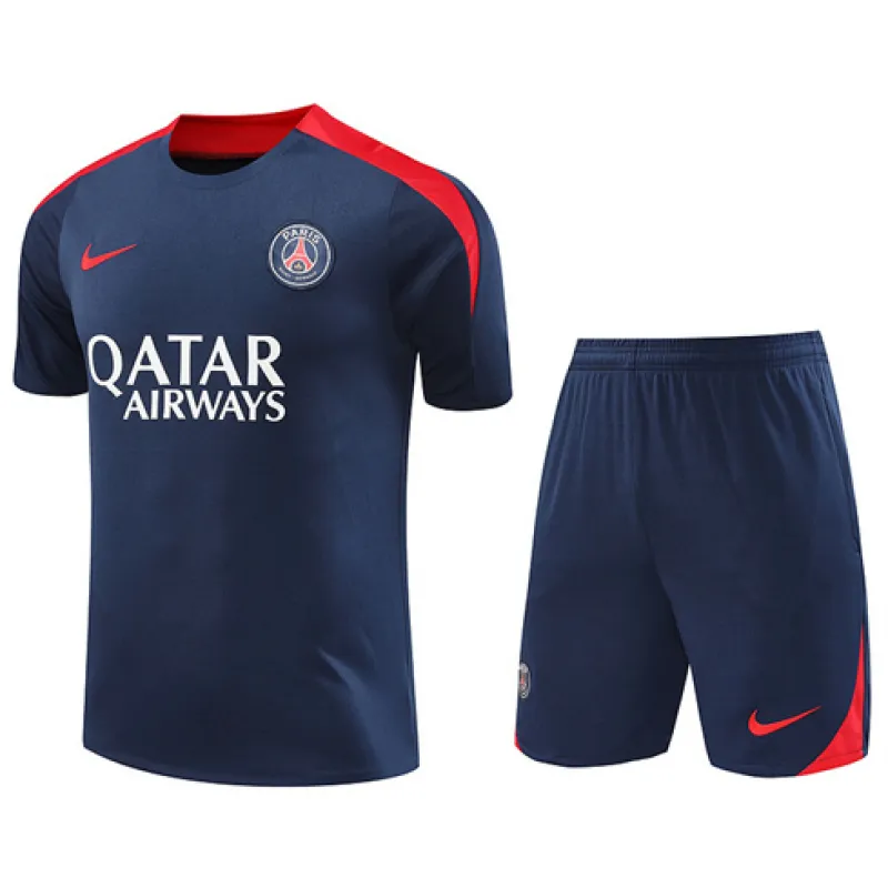 Maillot d'entraînement + shorts de Paris Saint-Germain 2024/25 - Bleu