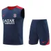 Conjunto de pantalones cortos y chaleco de Paris Saint-Germain 2024/25 - Azul