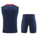 Conjunto de pantalones cortos y chaleco de Paris Saint-Germain 2024/25 - Azul