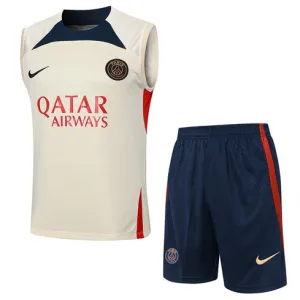 Paris Saint-Germain shorts and vest set 2024/25 - Apricot