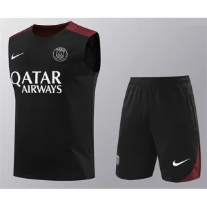 Paris Saint-Germain shorts and vest set for 2024/25 - Black