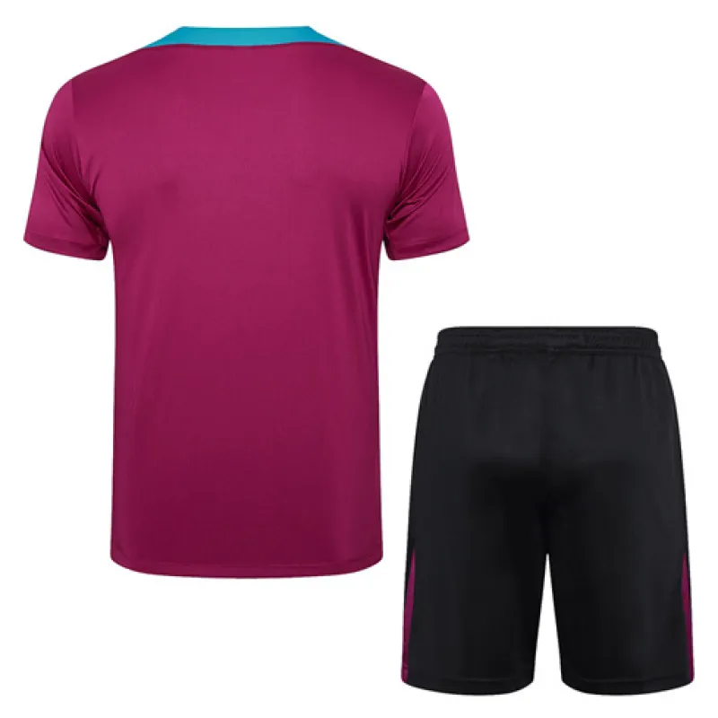 Paris Saint-Germain training jersey + shorts 2024/25 - Pink