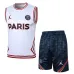 Set di pantaloncini e gilet di Paris Saint-Germain 2024/25 - Bianco