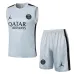 Paris Saint-Germain children's training jersey + shorts 2024/25 - Yellow