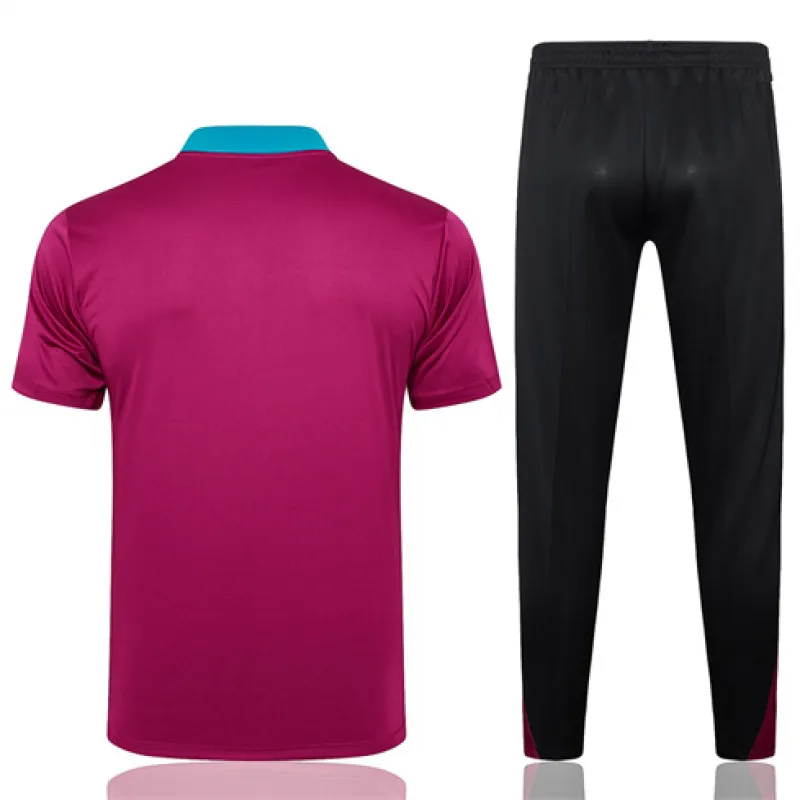 Maglia polo d'allenamento di Paris Saint-Germain 2024/25 - Viola