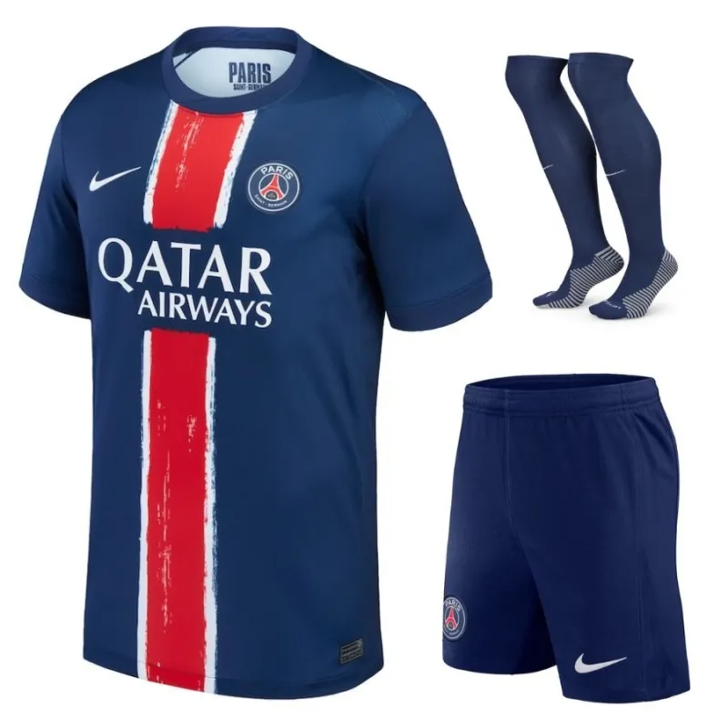 Kit di casa 2024/25 per bambini di Paris Saint - Germain - Blu