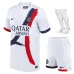 Kit fuori casa 2024/25 per bambini di Paris Saint - Germain - Bianco