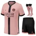 Paris Saint - Germain Kids' 2024/25 Third Kit - Pink