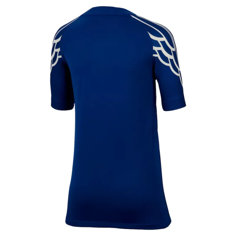 Paris Saint - Germain Kids' 2024/25 Fourth Kit - Blue
