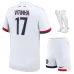 Vitinha's Paris Saint - Germain Kids' 2024/25 Away Kit Set - White