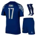 Set della quarta kit per bambini di Paris Saint - Germain 2024/25 indossato da Vitinha - Blu
