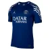 Set della quarta kit per bambini di Paris Saint - Germain 2024/25 indossato da Zaire - Emery's - Blu