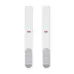 Paris Saint - Germain 2024/25 Away Football Socks - White