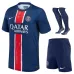 Paris Saint-Germain 2024/25 set maglia casa bambino 1 stella blu