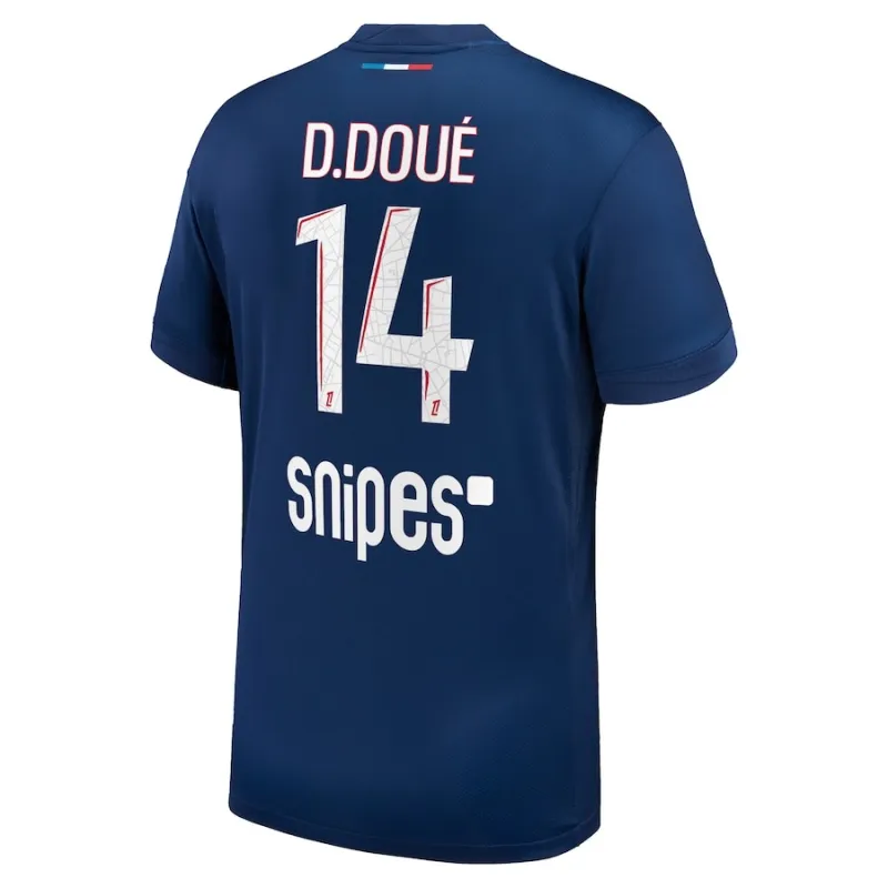 Paris Saint-Germain D.DOUÉ 2024/25 Home Jersey with 1 Star- Blue