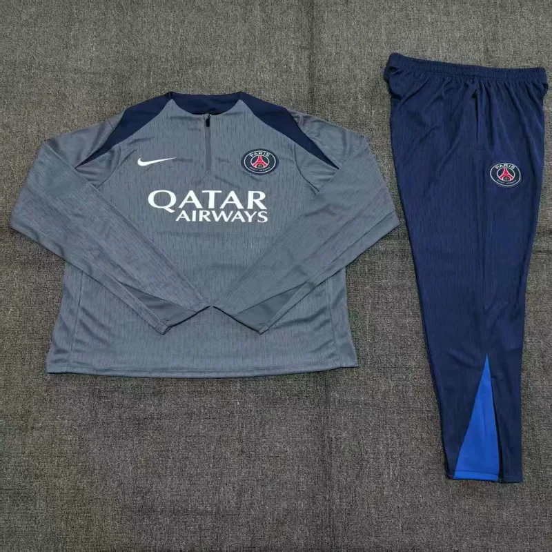 PSG 2025/26 Kids Sports Set Grey