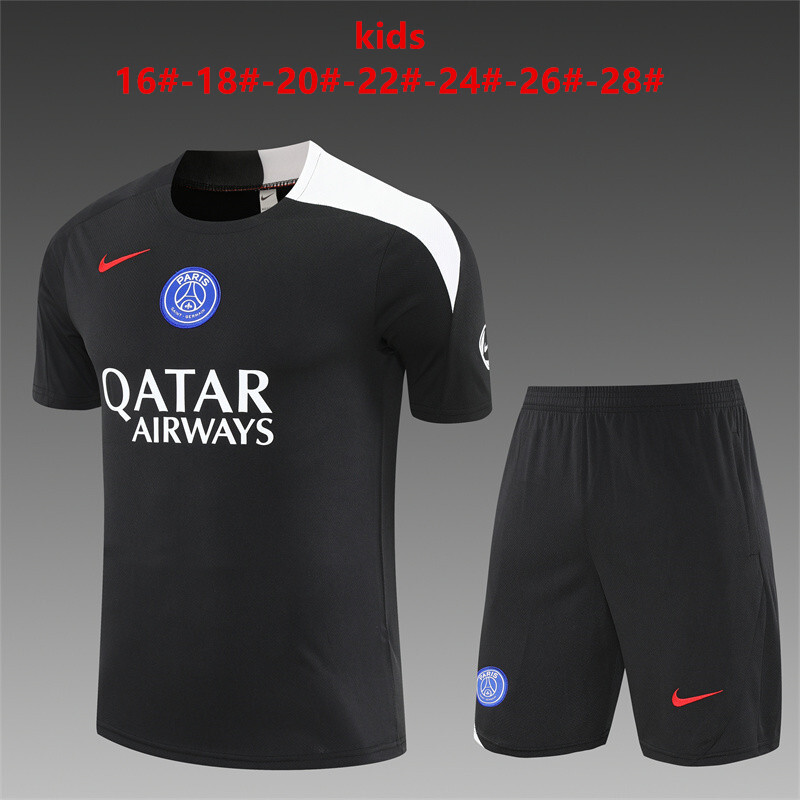 PSG 2025/26 Kids Training Set black