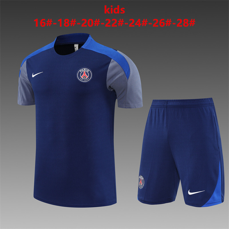 PSG 2025/26 Kids Training Set blue