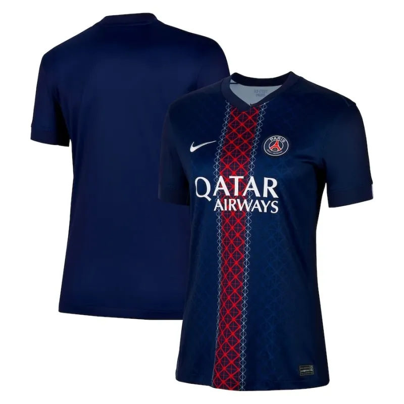 Paris Saint-Germain Frauen-Trikot 2025/26 Heim - Blau/Rot