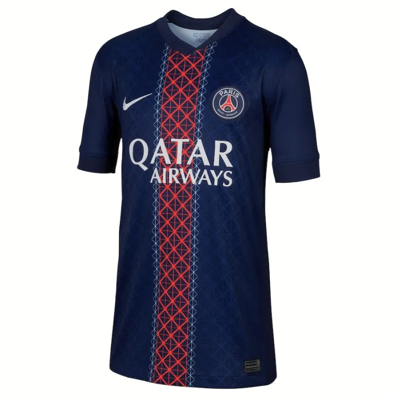 Paris Saint-Germain Kinder 2025/26 Heim-Trikot - Blau/Rot