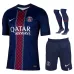 Paris Saint-Germain Kids' 2025/26 Home Kit - Blue/Red