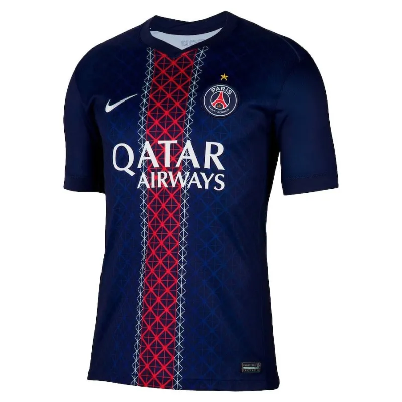 PSG 2025/26 Home Player Jersey 1 Star