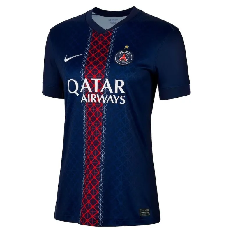 Paris Saint-Germain Frauen-Heimtrikot 2025/26 mit einem Stern- Blau