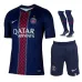 Paris Saint-Germain 2025/26 set maglia casa bambino 1 stella blu