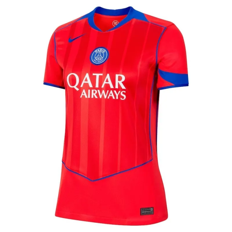 Paris Saint-Germain 2025/26 Women’s Third Jersey - Red