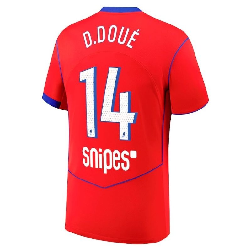 PSG 2025/26 Drittes Trikot D.DOUE