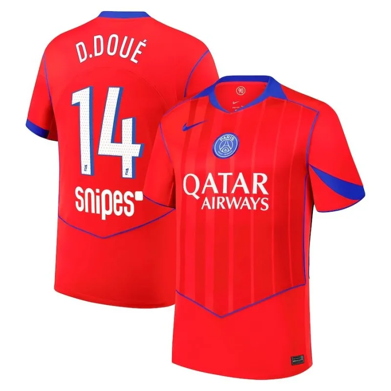 PSG 2025/26 Drittes Trikot D.DOUE
