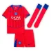 Paris Saint-Germain O.DEMBELE 2025/26 Drittes Kindertrikot Set - Rot