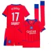 Paris Saint-Germain VITINHA Set Terza Maglia Bambino 2025/26 - Rossa