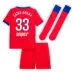Paris Saint-Germain ZAIRE-EMERY 2025/26 Drittes Kindertrikot Set - Rot