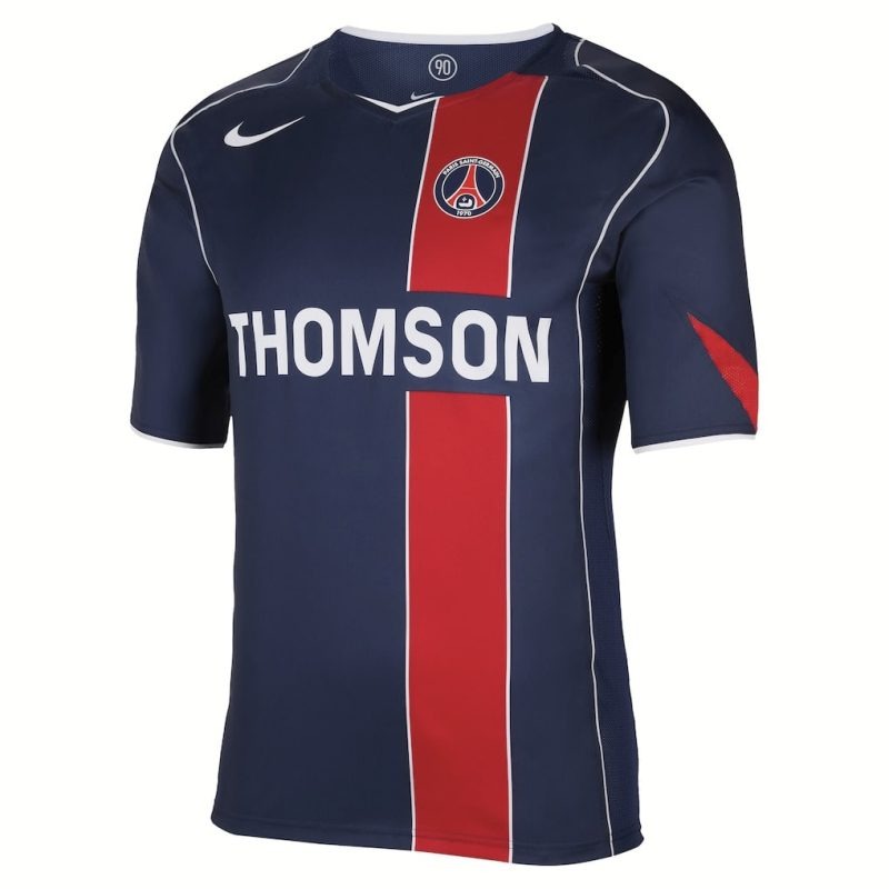 Maglia retro home Paris Saint-Germain PAULETA 2004/05 - Blu