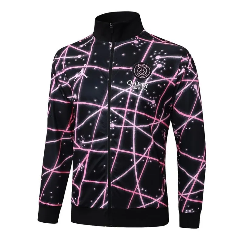 Paris Saint-Germain 2025/26 Sports Jacket - Black/Pink